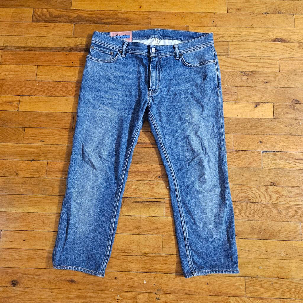 Acne Studios Bla Konst Cropped Jeans Women's Size 34
